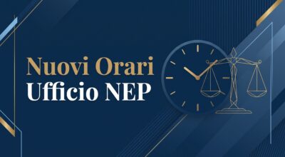 Ufficio NEP di Caltagirone: modifica orari di accettazione atti